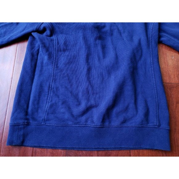 Vineyard Vines Womens Navy Blue & Stripe 1/4 Zip Pullover Shep Sweatshirt Small - Picture 11 of 12